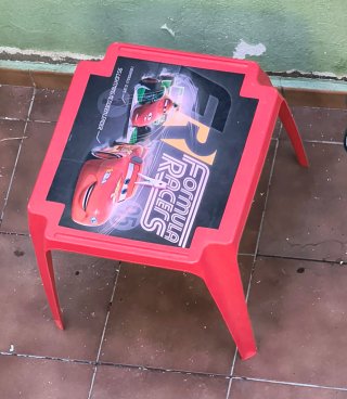 Mesa infantil Cars