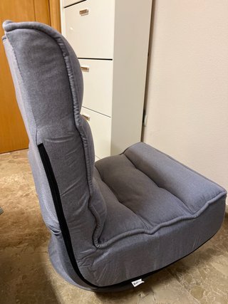 Sillón bajo gaming giratorio y 5 pos. respaldo.