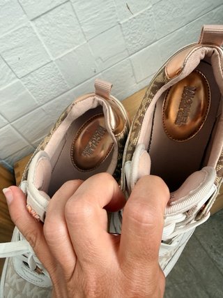 Zapatillas Michael Kors Blancas y Rosas