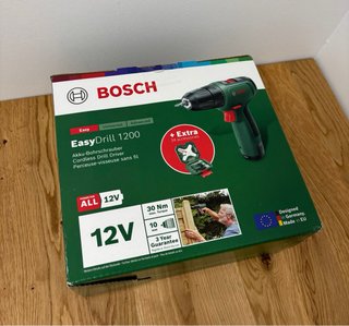 Taladro Atornillador Bosch + Accesorios