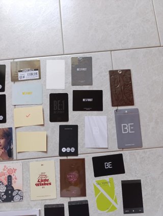Photocard K-pop e J-pop