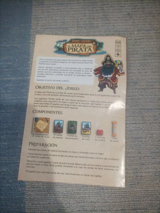Gioco da tavolo La Mappa del Pirata