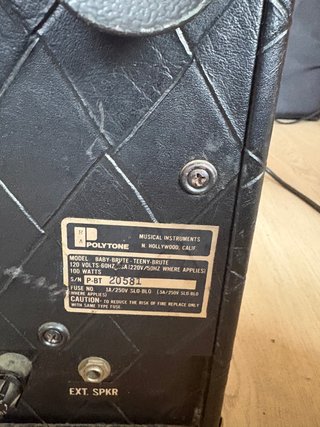Amplificador Polytone Baby-Brute 100W