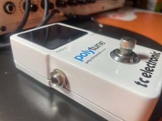 Accordatore TC Electronic PolyTune Pedale Chitarra