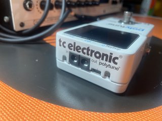 Accordatore TC Electronic PolyTune Pedale Chitarra