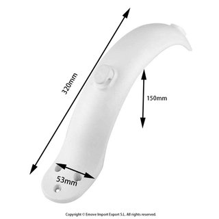 Guardabarros Trasero Xiaomi M365 / PRO Blanco
