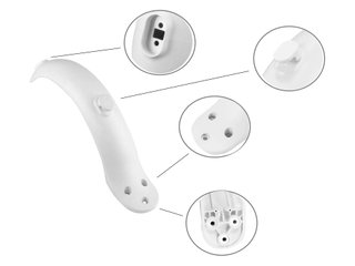 Guardabarros Trasero Xiaomi M365 / PRO Blanco