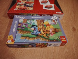 Puzzles Cars y Winnie the Pooh + Coches