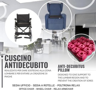 Cojín Antiescaras GM Silla Ruedas Espuma