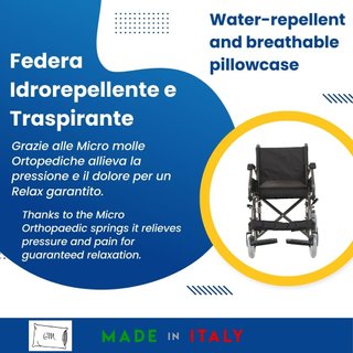 Cojín Antiescaras GM Silla Ruedas Espuma
