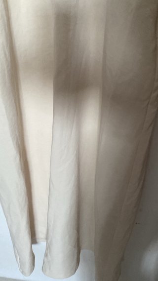 Vestido Zara Beige