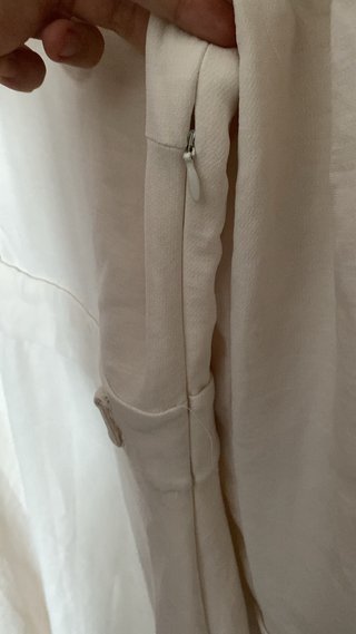 Vestido Zara Beige