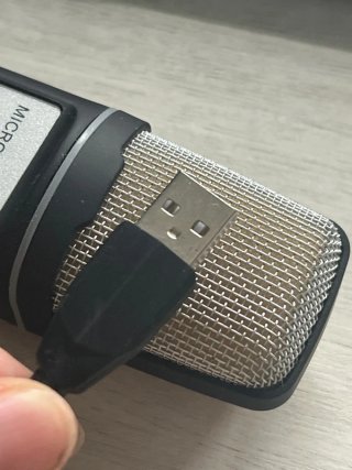 Micrófono USB RGB Gaming con Soporte