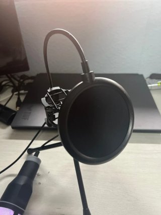 Micrófono USB RGB Gaming con Soporte