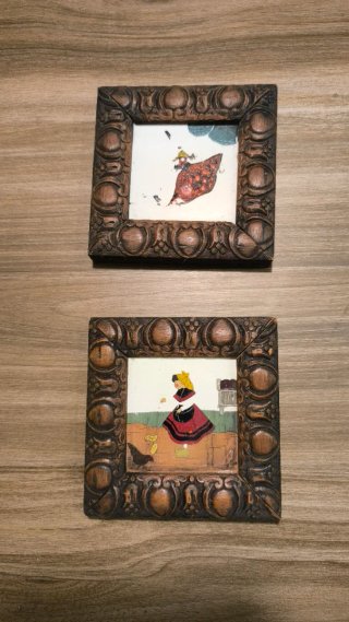 2 Cuadros Vintage Decorativos
