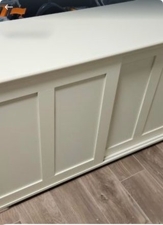 Cómoda recibidor/mesa TV beige/ mueble auxiliar.