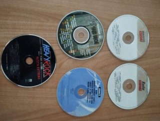 Lote 5 CDs Heavy Metal y Rock
