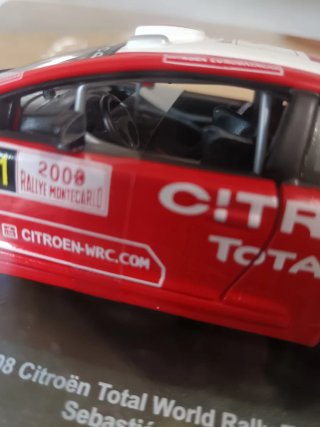 Burago Citroën C4 WRC 2008 Loeb 1/32