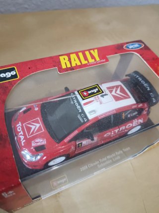 Burago Citroën C4 WRC 2008 Loeb 1/32