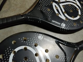 2 Racchette da Padel Artengo Nere per Principianti