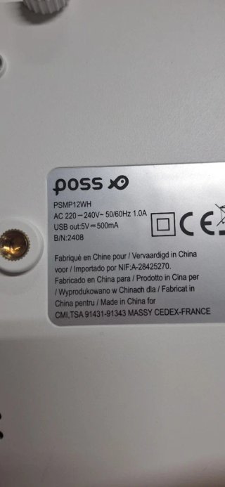 Proyector Mini Poss MP12 Blanco