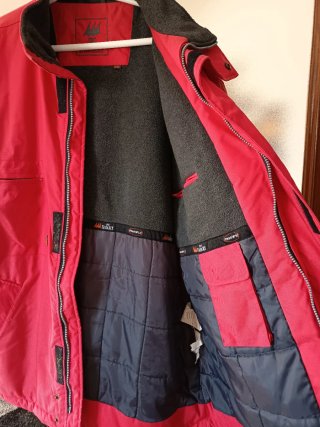 Cazadora Tabarly Roja Hombre