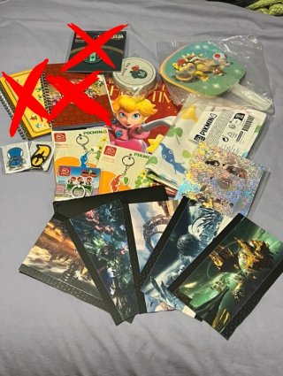 Lote Merchandising Nintendo Oficial