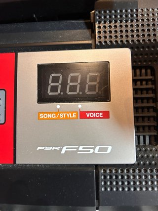 Yamaha PSR F-50 Órgano Portátil