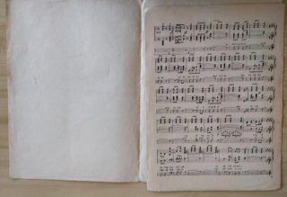 Partitura Antigua Aniversari Sardana