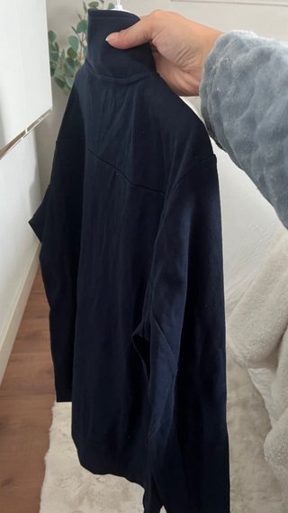 Sudadera azul hombre talla 44