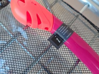 Set mare pinne e maschera ragazza