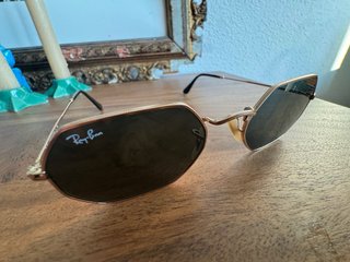 Gafas Ray-Ban Octogonal Clásicas Dorado/Negro