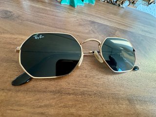 Gafas Ray-Ban Octogonal Clásicas Dorado/Negro