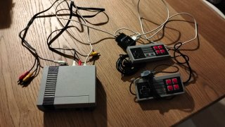 Mini Console COOLBABY NES Beige/Grigio