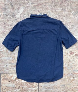 Camisa H&M gris manga corta M