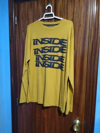 Camiseta Inside manga larga talla M