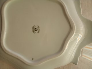 Fuente forma de concha porcelana Vista Alegre