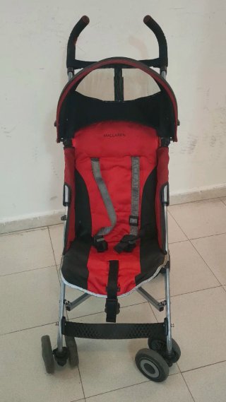 Carrito McLaren Rojo y Negro