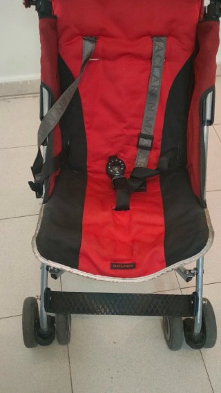 Carrito McLaren Rojo y Negro