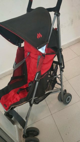Carrito McLaren Rojo y Negro