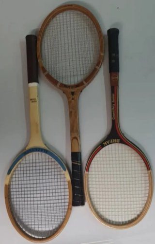 Racchette da tennis in legno