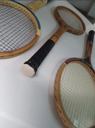 Racchette da tennis in legno