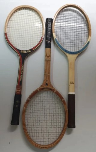 Racchette da tennis in legno