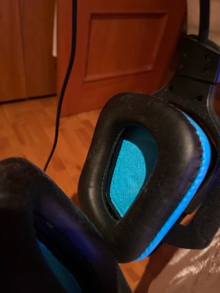 Cascos Logitech G432 Negro/Azul
