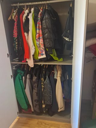 Armario 3 puertas espejo modular