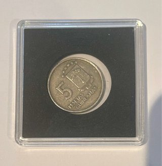 Moneda 5 Pesetas Guinea Ecuatorial