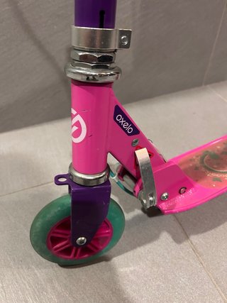 Patinete infantil rosa y morado
