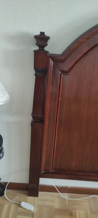 Cabecero de cama 135 cm madera