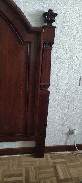 Cabecero de cama 135 cm madera