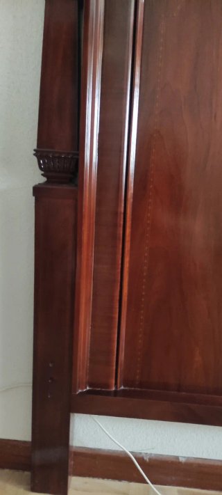 Cabecero de cama 135 cm madera
